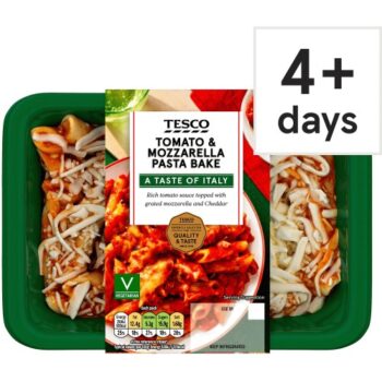 Tesco Tomato & Mozzarella Pasta Bake (400g)