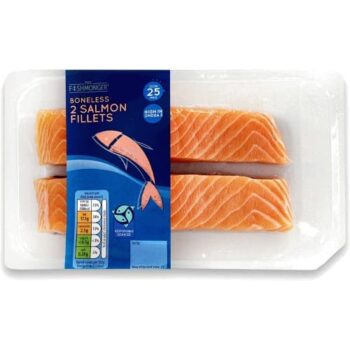 The Fishmonger Boneless Salmon Fillets (2 x 240g)