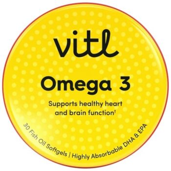 Vitl Omega 3 Softgels