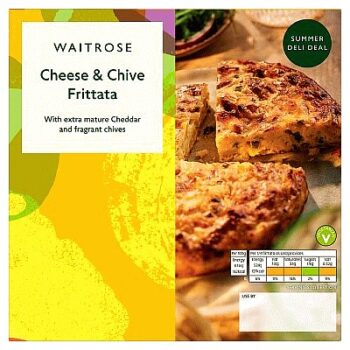 Waitrose Cheese & Chive Frittata (315g)