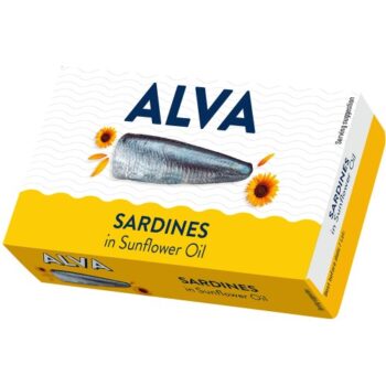 Alva Sardines in Sunflower Oil (120g)