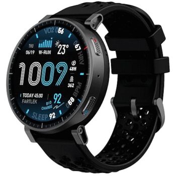 Amazfit Active Max Smartwatch Black with 1.5 Inch AMOLED Display and 25-Day Battery Life