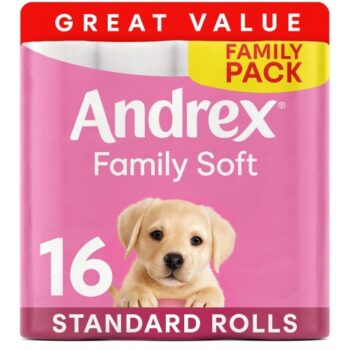 Andrex Family Soft Toilet Tissue 16 Rolls (16)