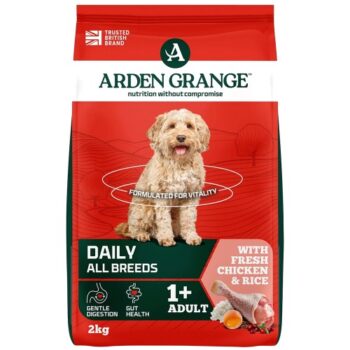 Arden Grange Adult Chicken & Rice Dry Dog Food (2kg)