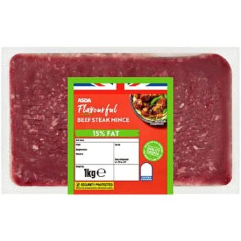 ASDA 15% Fat Beef Mince (1kg)