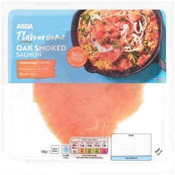 ASDA Flavoursome Oak Smoked Salmon (100g)