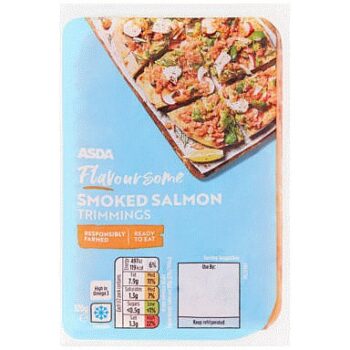 ASDA Flavoursome Smoked Salmon Trimmings (120g)