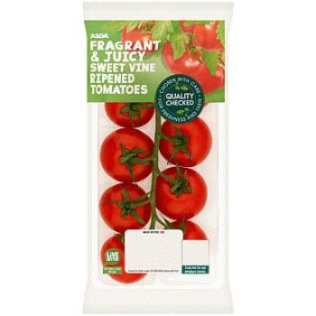 ASDA Fragrant & Juicy Sweet Vine Ripened Tomatoes (250g)