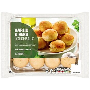 ASDA Garlic & Herb Doughballs (165g)