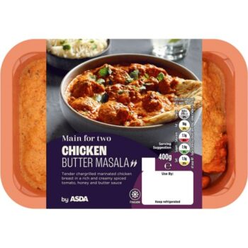 ASDA Main For Two Chicken Butter Masala