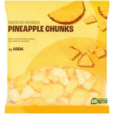ASDA Pineapple Chunks (450g)