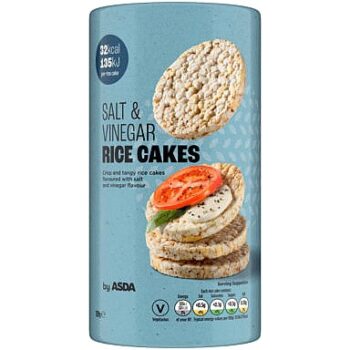 ASDA Salt & Vinegar Rice Cakes (129g)