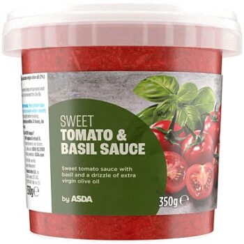 ASDA Sweet Tomato & Basil Sauce (350g)