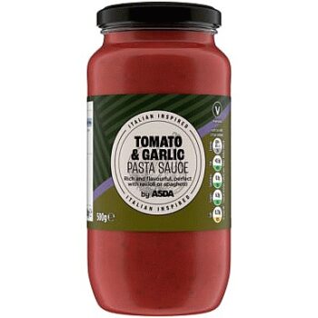 ASDA Tomato & Garlic Pasta Sauce (500g)