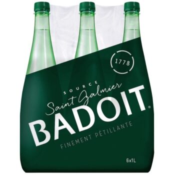 Badoit Sparkling Mineral Water (6 x 1l)