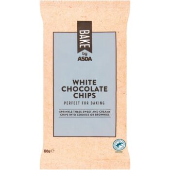 BAKE by ASDA White Chocolate Chips