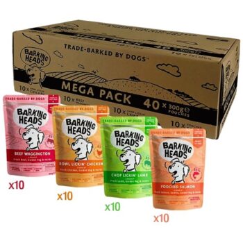 Barking Heads Wet Dog Food Megapack (40 x 300g)