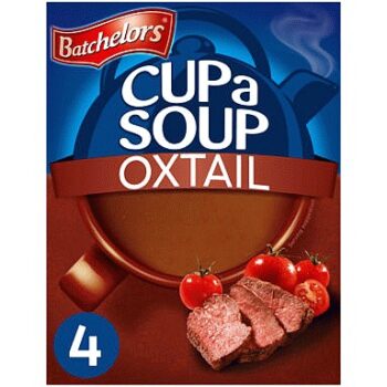 Batchelors Cup a Soup Oxtail Instant Sachets 4 Soup 78gr
