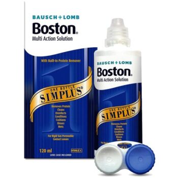 Bausch & Lomb Boston Simplus Multi Action Solution for RGP Lenses (120ml)