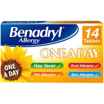 Benadryl One a Day Allergy Relief Tablets (14 x 10mg)