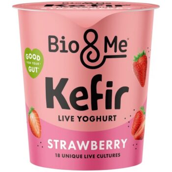 Bio & Me Strawberry Gut-Loving Prebiotic Yoghurt (350g)