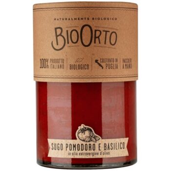 Bio Orto Organic Tomato & Basil Pasta Sauce (350g)