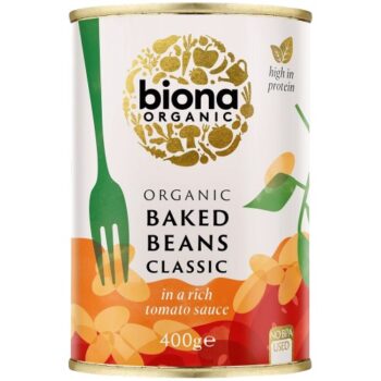 Biona Organic Baked Beans in Rich Tomato Sauce (400g)