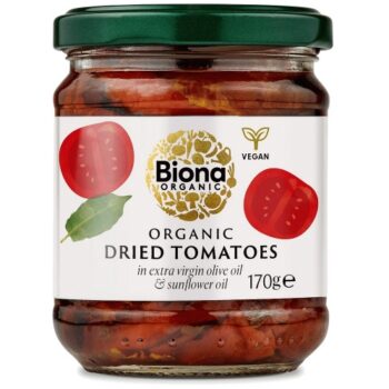 Biona Organic Dried Tomatoes In Extra Virgin Olive Oil (170g)