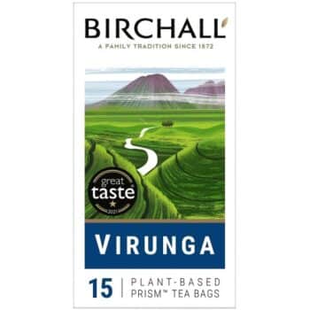 Birchall Virunga Afternoon Tea 15 Prism Tea Bags