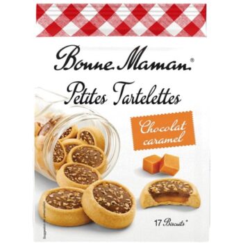 Bonne Maman Petit Choco & Caramel Tartlets Biscuits (250g)