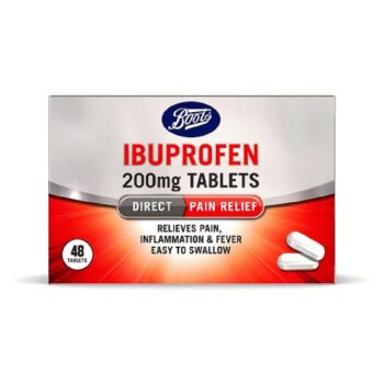 Boots Ibuprofen Tablets 48 Tablets (200mg)