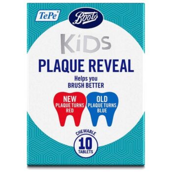 Boots Kids Plaque Reveal Tablets