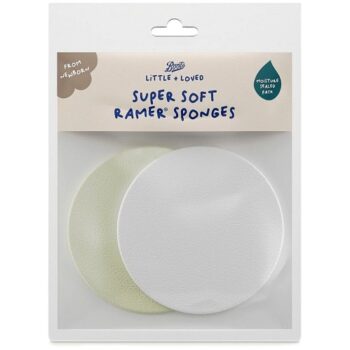 Boots Little + Loved Baby 2 Ultra Soft Ramer Sponges