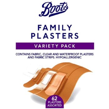 Boots Variety Pack Family Plasters (62)