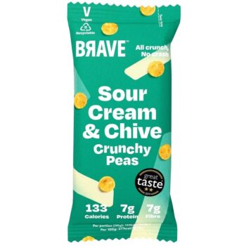 Brave Roasted Peas Sour Cream & Chive (35g)