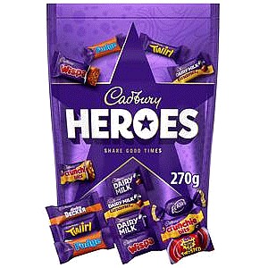 Cadbury Heroes Chocolate Pouch (270g)