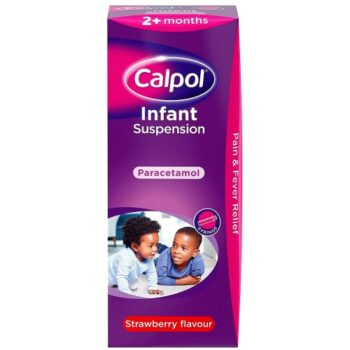 Calpol Infant Suspension 2+ months Strawberry flavour (200ml)
