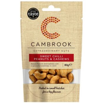 Cambrook Baked Sweet Chilli Nuts Peanuts & (80g)