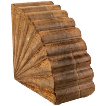 Candlelight Mango Wood Bookend
