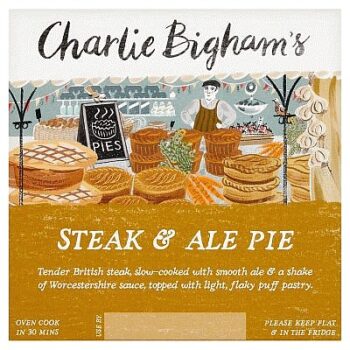 Charlie Bigham's Steak & Ale Ceramic Pie (300g)