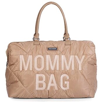 Childhome Mommy Bag In Puffered Beige