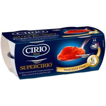 Cirio Double Concentrated Tomato Puree Individual Pots (4 x 70g)