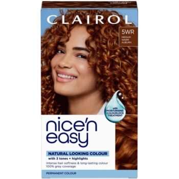 Clairol Nice'n Easy Creme Oil-Infused Hair Dye Medium Warm Auburn 5WR (177ml)