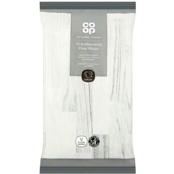Co-op 15 Antibacterial Floor Wipes