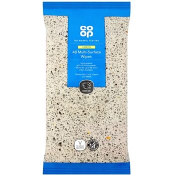 Co-op 40 Antibacterial Multi Surface Wipes