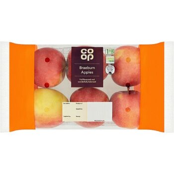 Co-op 6 Braeburn Apples