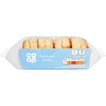 Co-op All Butter Scones (4)
