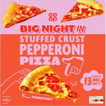 Co-op Big Night In Pepperoni Stuffed Crust Pizza (468g)