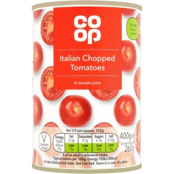 Co-op Italian Chopped Tomatoes (400g)