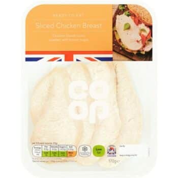 Co-op Ready to Eat Sliced Chicken Breast (170g)